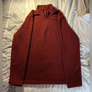 Maroon red sweatshirt